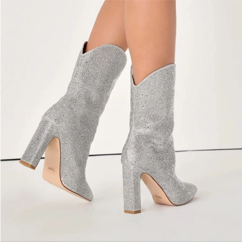 Billini Rhinestone Boots - Picture 3 of 9